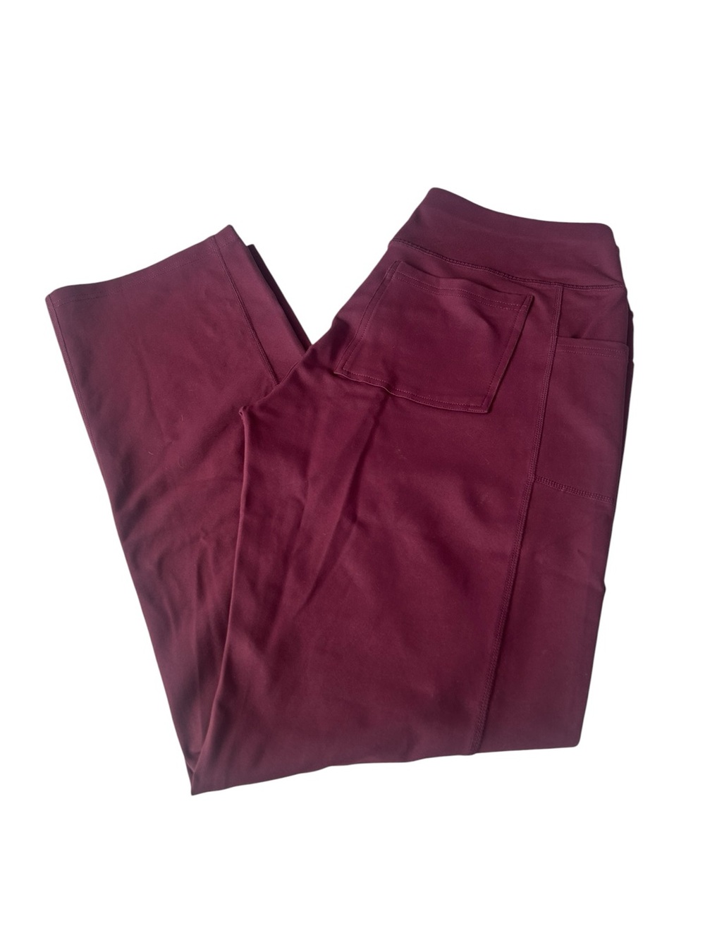 SKECHERS GO WALK OG Pant Regular length Burgundy Size Large Activewear Like new - Picture 6 of 11